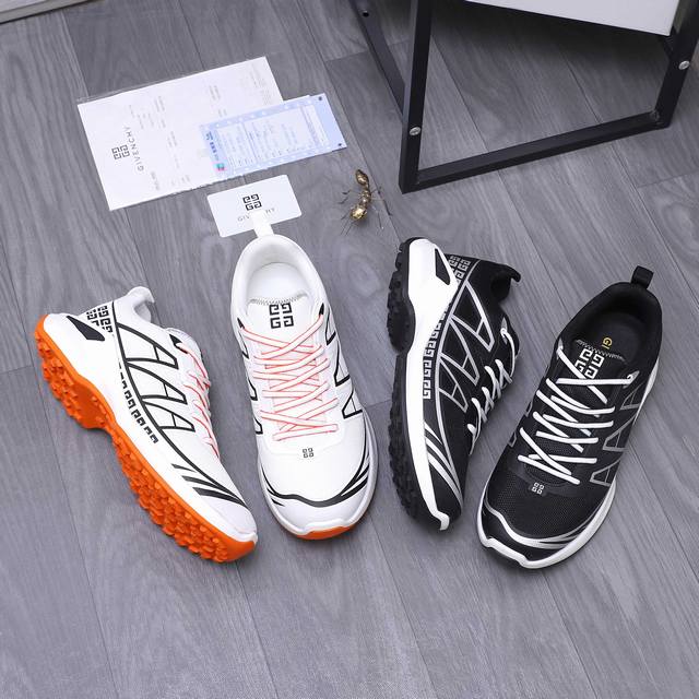商品商标：Givenchy 纪梵希 休闲鞋 正码码数: 38-44 商品材料：精选丝印透气网鞋面 网内里 橡胶大底
