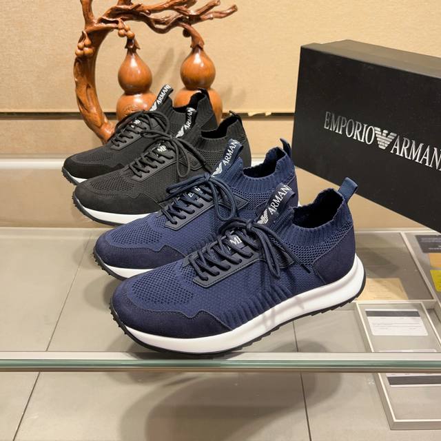 阿玛尼 Armani Exchange 官网最新款 Ax时尚休闲男鞋，爆款版型简洁大气，潮男专属.独有的官网最新品牌元素元素原版装饰，时尚又大方，面料原版牛皮羊