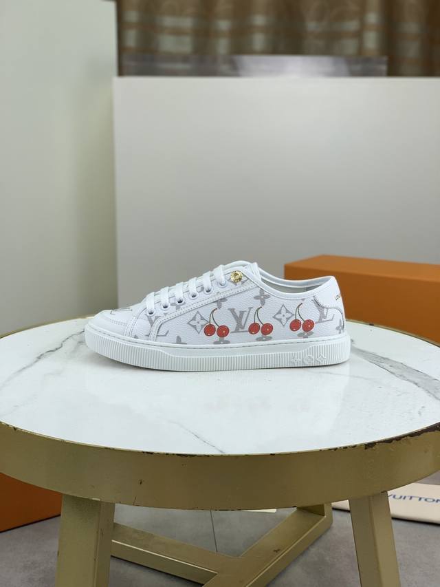 工厂P价P 实价 顶级版本 Louis Vui Tton Ss25 New Arrival～情侣款 L家经典厚底运动鞋2025秋冬新版面 本款Time Out