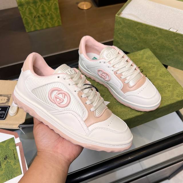 Gucci 早春古驰G家 最新爆款Mac80 运动鞋 情侣款 休闲 复古 做旧 脏脏鞋 小脏鞋 小白鞋原版购入开发 做货 古驰Mac80全新爆款系列 精致小巧的