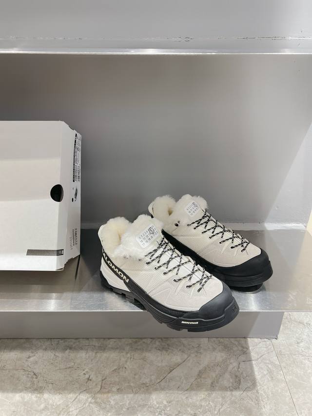 Mm6 Maison Margiela&Salomon联名款 最新款休闲运动厚底登山德比鞋 以两种新颖配色呈现 搭配Salomon专为山地运动所创的3D Een