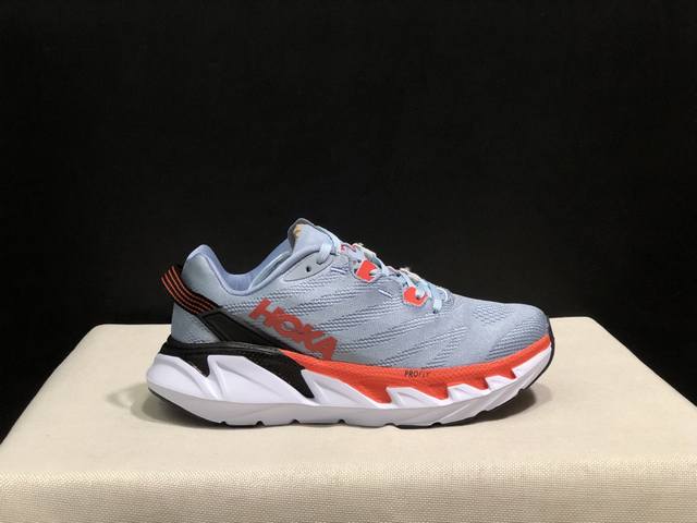 顶级版本Hoka One One Elevon 2 低帮跑步鞋男女同款 码数：36-46码 含半码 编码: 1106477-Wbor 全套得物包装：毒卡 毒扣