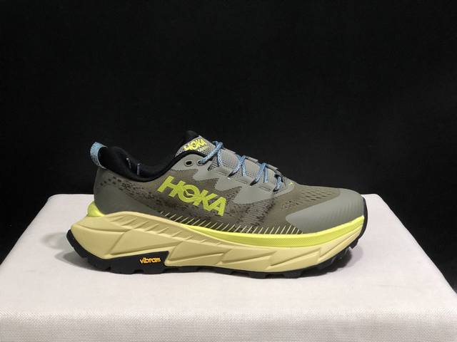 顶级版本Hoka One One Skyline Float X低帮跑步鞋男女同款 码数：36-46码 含半码 编码: 1141610-Syk 全套得物包装：毒