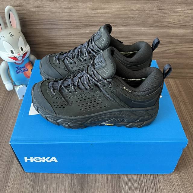 当天现货 顶级版本Hoka One One Tor Ultra Low托亚潮流户外功能鞋男女同款黑色。 码数：36-46码 含半码 编码: 1130310-Bb