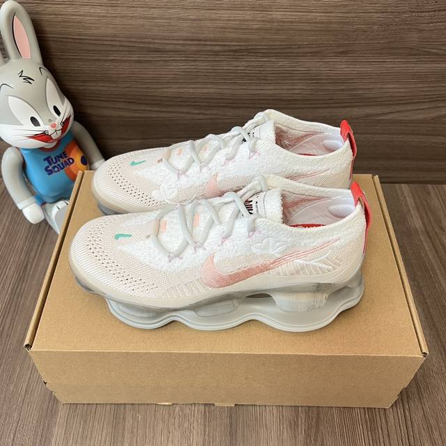 顶级版本Nike Air Max Scorpion Leap High 减震防滑耐磨低帮跑步鞋女款粉色。 码数：35-40码 编码: Fd4339-180 全套