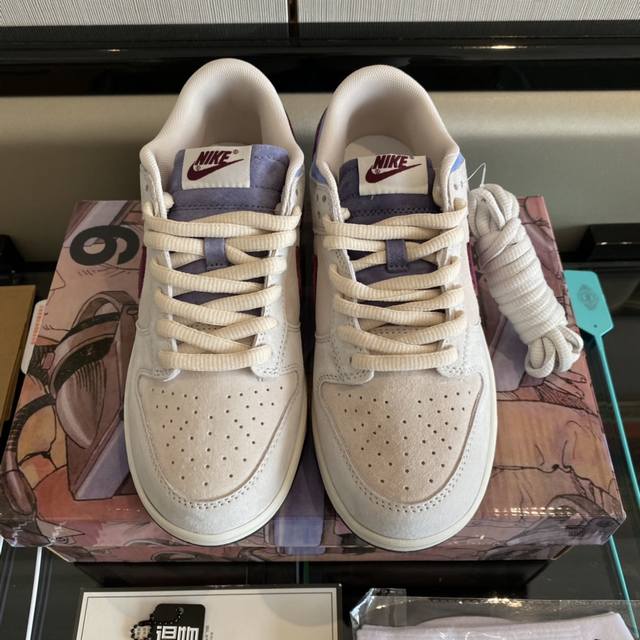 全毒包装：得物外箱 扫毒卡 毒扣 手提袋 Nike高帮纯棉袜子一副。Otomo Katsuhiro X Nk Sb Dunk Low Steamboy Ost