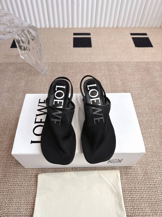 Loewe 罗意威25款春夏凉鞋 25Ss夏季限定冰丝网拖鞋，真正空调鞋，加若隐若现的美感，上脚真的太美了！！！强烈推荐，超级懒人时装拖，三种穿法，明星博主同款