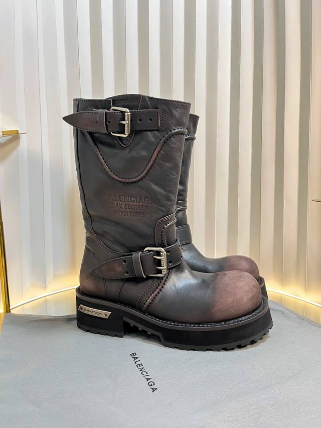 女 男720巴黎世家25Fall Pre-Order New Balenciaga Fw25 Venom Boots By Balenciaga 25年最酷的毒