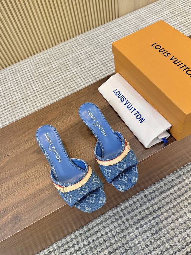 Lv 驴家25季新款上市，5个颜色工厂P现货35-42码 橡胶底 皮底40