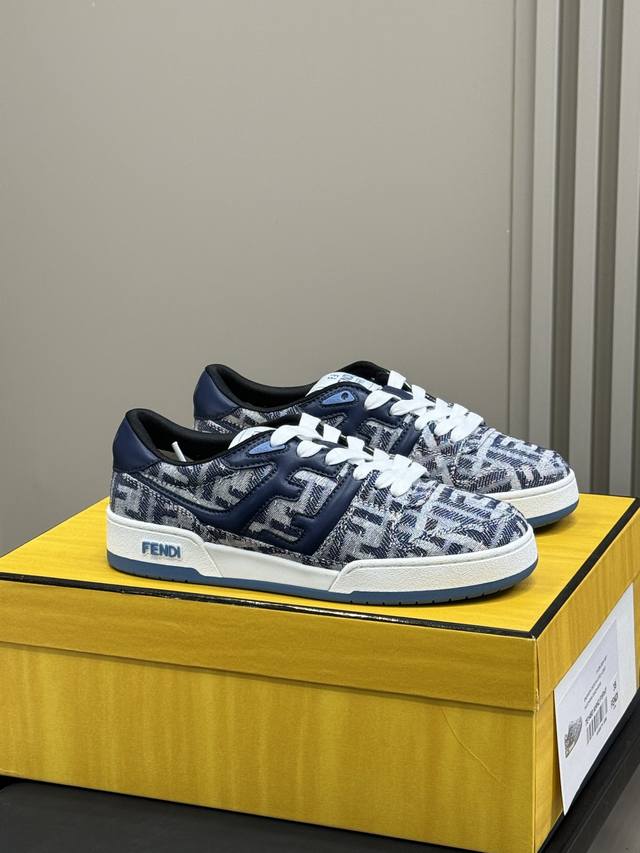 女 男 Fendi Match Ss25新色 F家经典滑板鞋25新色 情侣款 好穿好看，很热门 顶级品质 情侣Size 35-45