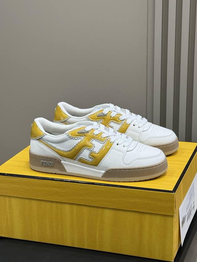 女 男470 Fendi Match Ss25新色 F家经典滑板鞋25新色 情侣款 好穿好看，很热门 顶级品质 情侣Size 35-45