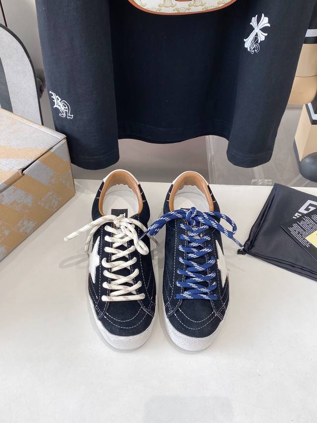出厂 男码+50Ggdb 25Ss 春夏季新款情侣款 韩国限定Ture Star 休闲德训小脏鞋板鞋系列 感觉今年好多品牌都开始出彩色鞋带了！撞色搭配设计感真的