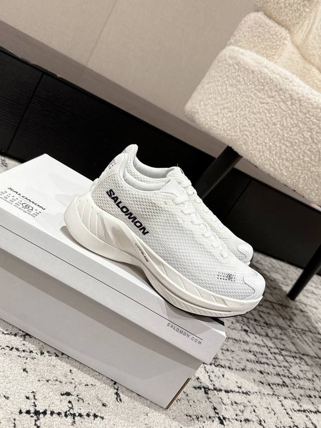 情侣款 顶级版本 Salomon 萨洛蒙 X Mm6 Maison Margiela 25 Spectur 2 系带低帮 休闲 运动鞋 Mm6 X Salomo