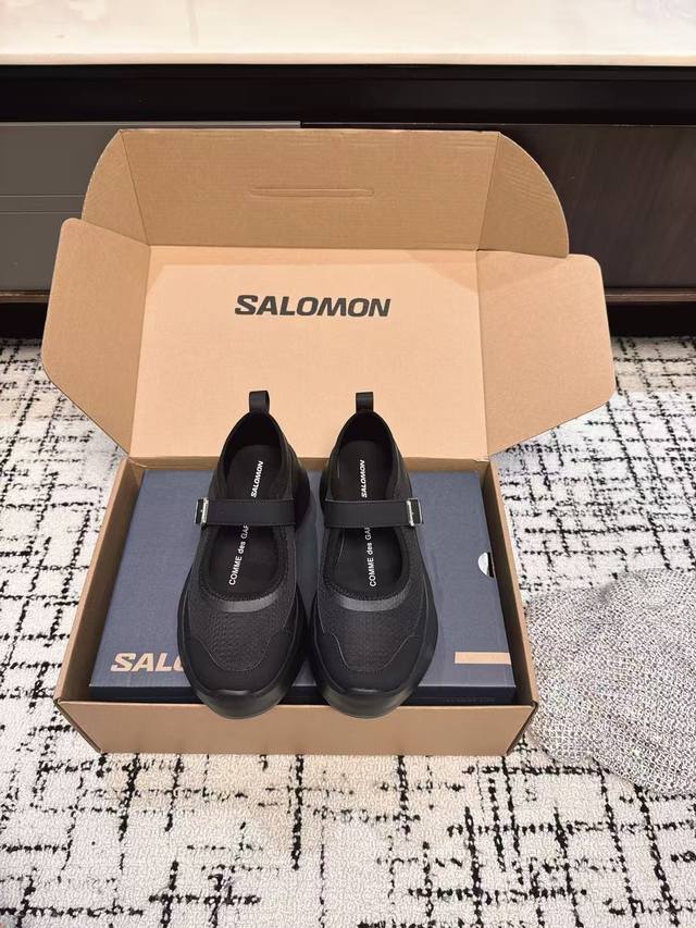 代购级 Cdg X Salomon 萨洛蒙 联名款Xt-6 系列 厚底 休闲 运动鞋 原版购入开发 做货 延续品牌设计基因，融合简约的设计和实用的技术性 联名鞋
