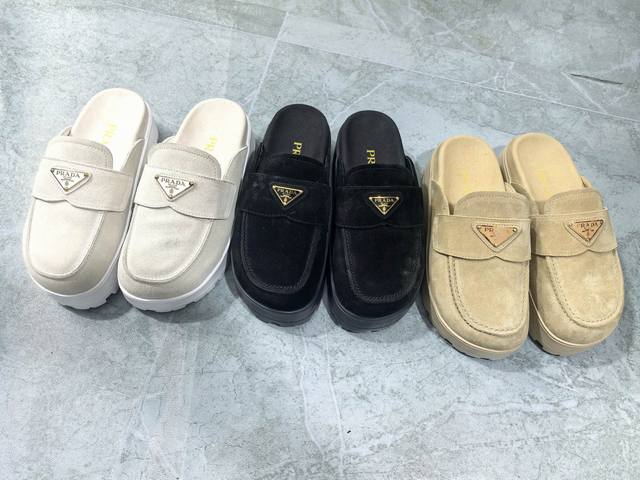 冲量价: 普拉达厚底款。轻便Ip大底。35-41。