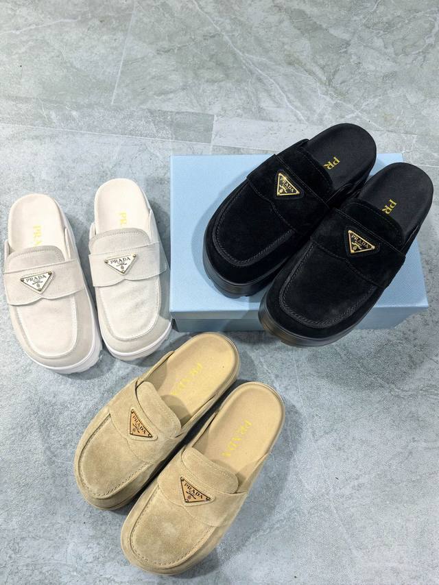 冲量价: 普拉达厚底款。轻便Ip大底。35-41。