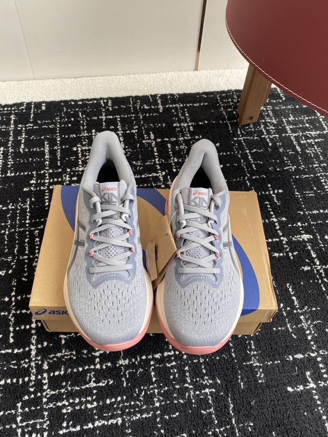 莞产纯原 情侣款 Asics Gel-Kinsey Max该款 Asics Gel-Kinsey Max 采用全新的Hybrid-Gel缓震胶 以减轻重量并将缓