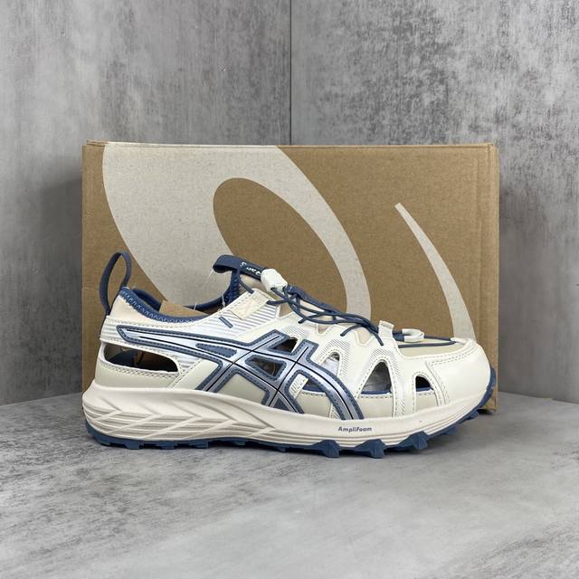 新款上架Asics Gel-Sonoma Se 亚瑟士 溯溪鞋凉鞋 男女鞋真标半码制 升级原楦原纸版开发 采用弹力布配合部分合成革鞋面材质#全新轻量Eva发泡缓