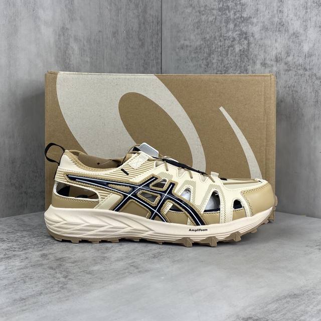 新款上架Asics Gel-Sonoma Se 亚瑟士 溯溪鞋凉鞋 男女鞋真标半码制 升级原楦原纸版开发 采用弹力布配合部分合成革鞋面材质#全新轻量Eva发泡缓