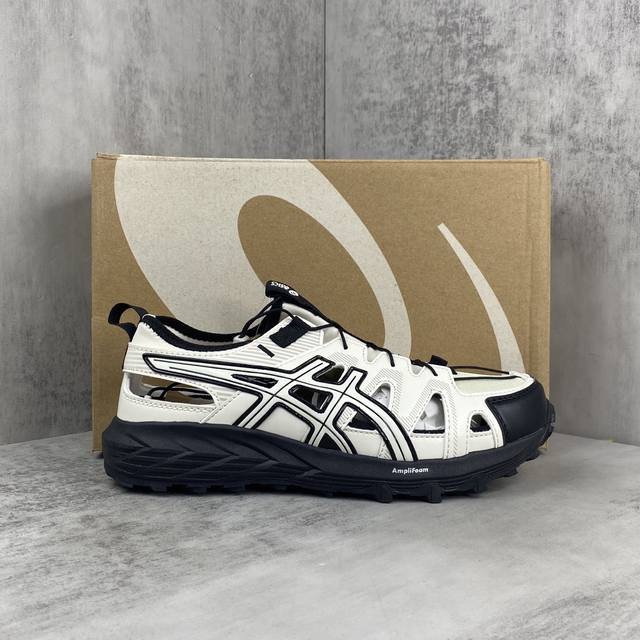 新款上架Asics Gel-Sonoma Se 亚瑟士 溯溪鞋凉鞋 男女鞋真标半码制 升级原楦原纸版开发 采用弹力布配合部分合成革鞋面材质#全新轻量Eva发泡缓
