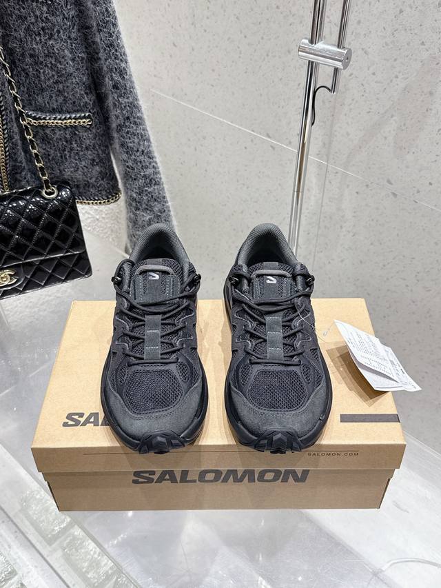 顶级版本：情侣款 Salomon 萨洛蒙 情侣款 户外都市潮流舒适休闲 减震 Odyssey Elmt 运动鞋 原版购入开发 做货 雷军同款Salomon 為越