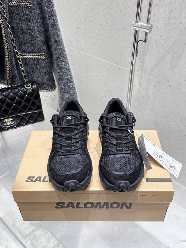 顶级版本：情侣款 Salomon 萨洛蒙 情侣款 户外都市潮流舒适休闲 减震 Odyssey Elmt 运动鞋 原版购入开发 做货 雷军同款Salomon 為越