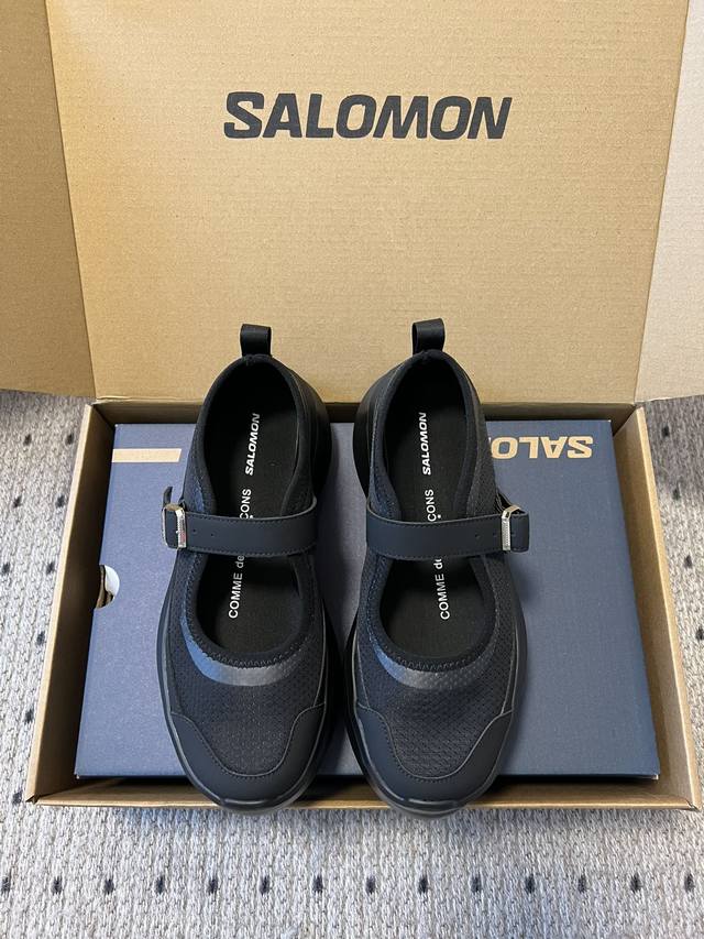 出厂 顶级版本 代购级 Cdg X Salomon 萨洛蒙 联名款Xt-6 系列 厚底 玛丽珍 休闲 运动鞋 原版购入开发 做货 延续品牌设计基因，融合简约的设