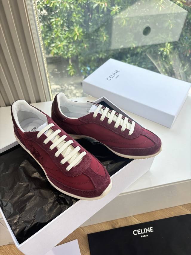 主打一个出货快品质好G08所见即所得代购级别Celine｜思琳春夏最新款Racer系列 阿甘鞋 配Celine专用品质辅料包装 超多明星时尚博主种草 阿甘鞋鞋型