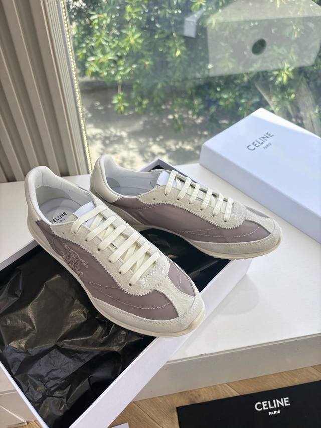 主打一个出货快品质好G08所见即所得代购级别Celine｜思琳春夏最新款Racer系列 阿甘鞋 配Celine专用品质辅料包装 超多明星时尚博主种草 阿甘鞋鞋型