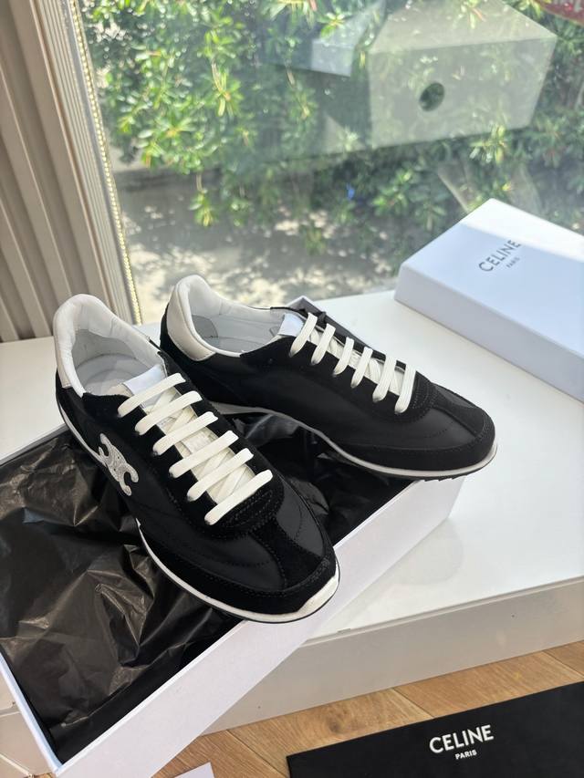 主打一个出货快品质好G08所见即所得代购级别Celine｜思琳春夏最新款Racer系列 阿甘鞋 配Celine专用品质辅料包装 超多明星时尚博主种草 阿甘鞋鞋型