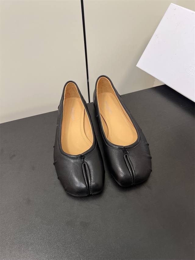 高定品质！Maison Margiela Mm6马吉拉分趾鞋 Tabi分趾单鞋 意产植鞣羊皮！ 欢迎对比 真正的原版大底！ Size:35-39 40.41定制