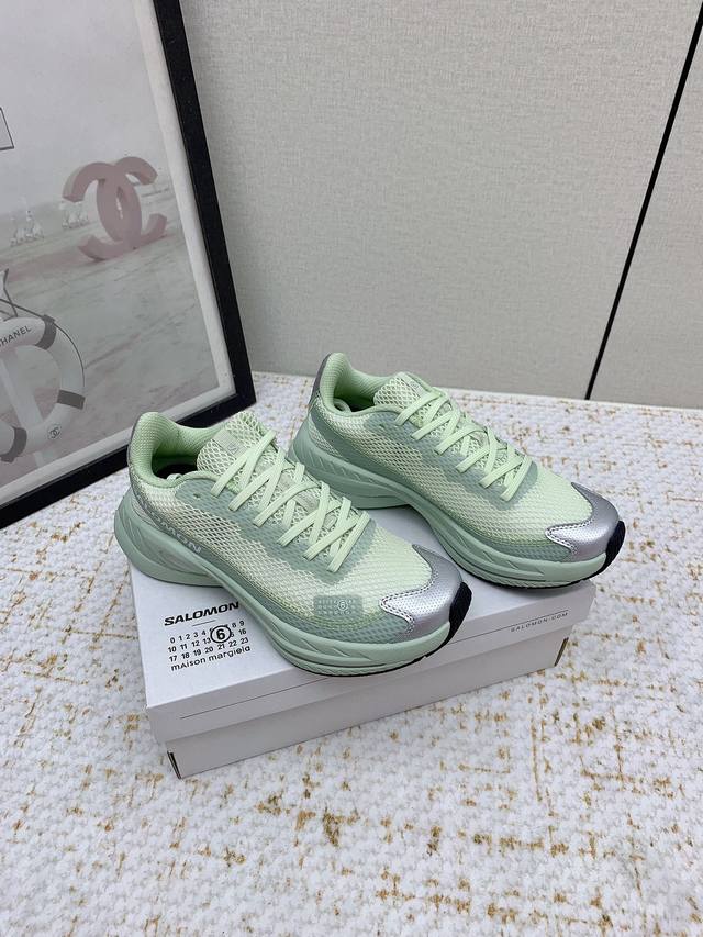 出厂 高版本 Salomon 萨洛蒙 X Mm6 Maison Margiela 25 Spectur 2 系带低帮 休闲 运动鞋 Mm6 X Salomon