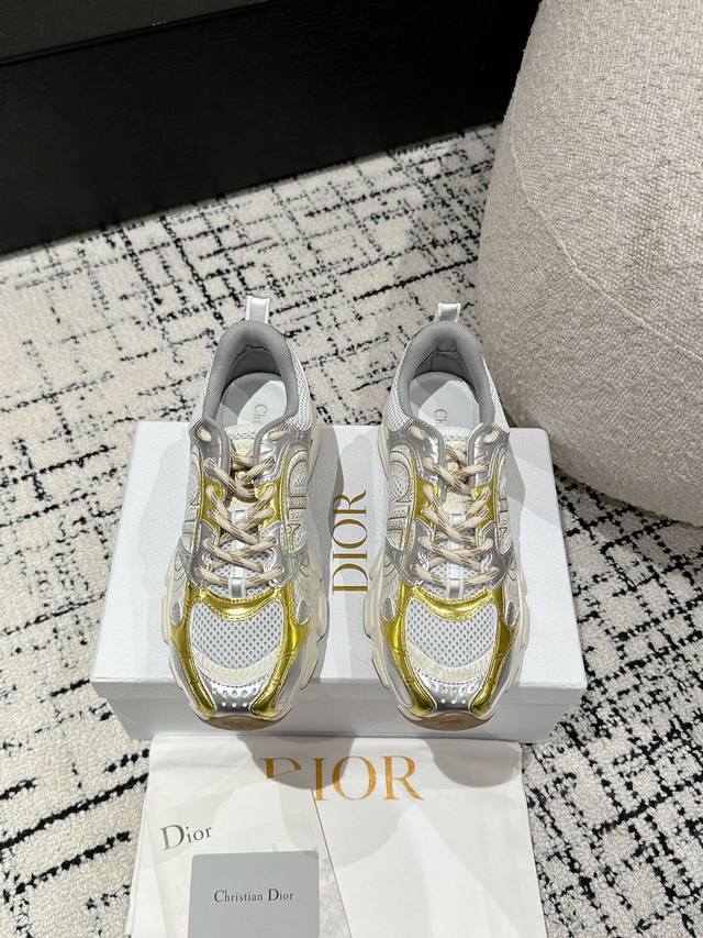 情侣款 顶级版本 Dior 迪奥 24 Chrono系列 New Arrival 最新 老爹鞋 运动鞋 休闲鞋 迪丽热巴同款 原版开发 迪奥 早秋新品 运动鞋