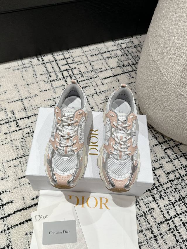 情侣款 顶级版本 Dior 迪奥 24 Chrono系列 New Arrival 最新 老爹鞋 运动鞋 休闲鞋 迪丽热巴同款 原版开发 迪奥 早秋新品 运动鞋