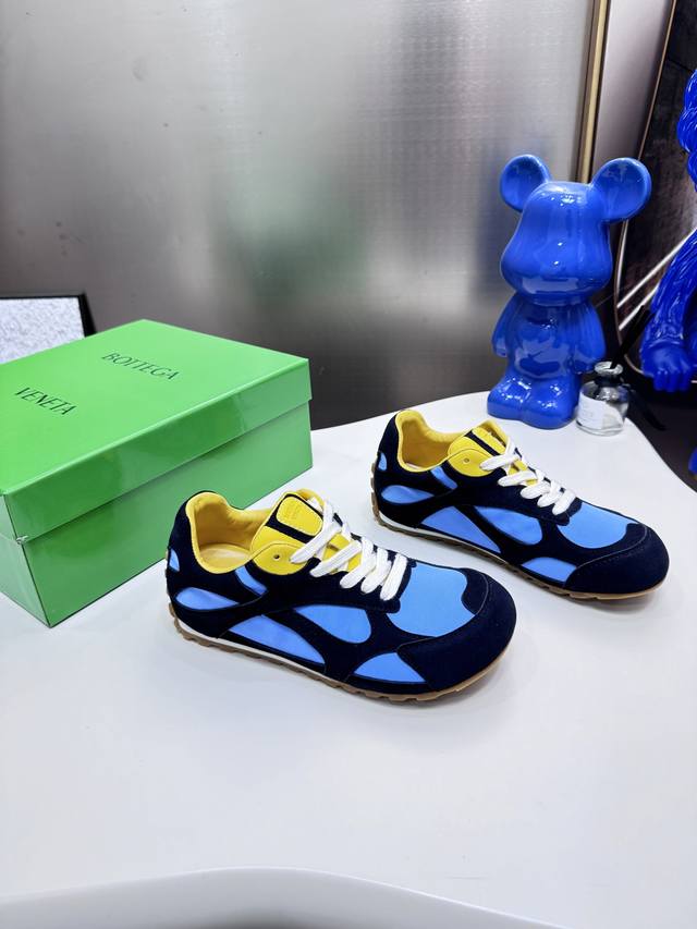 出厂： Bottega Veneta Bv2025Ss最新Ivulcan系列情侣款休闲运动鞋小白鞋 顶级版本原版购入开发做货 Bv Summer创意总监Matt
