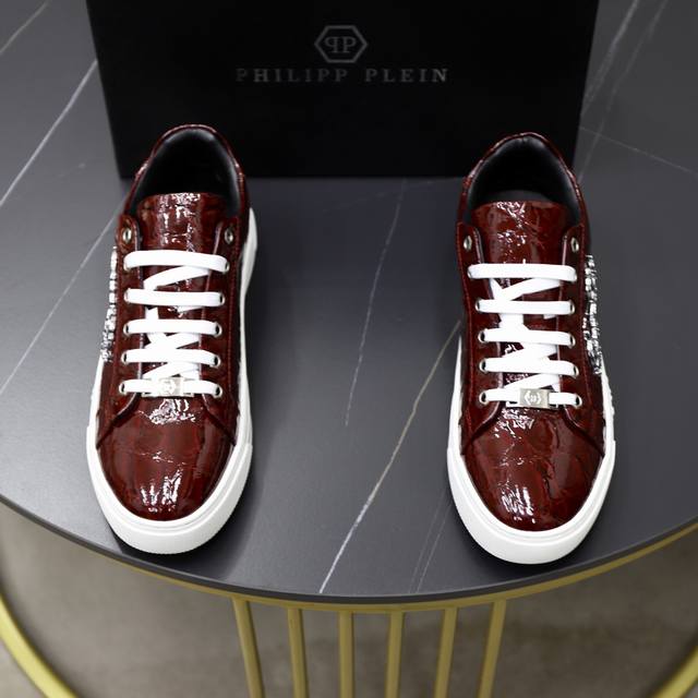 调工厂p价 男装男鞋 运动原单 philipp plein-菲利普普来因Size：38-44 45定制 普来因男鞋要好货的看过来，专柜啥样我啥样，从皮料到细节，