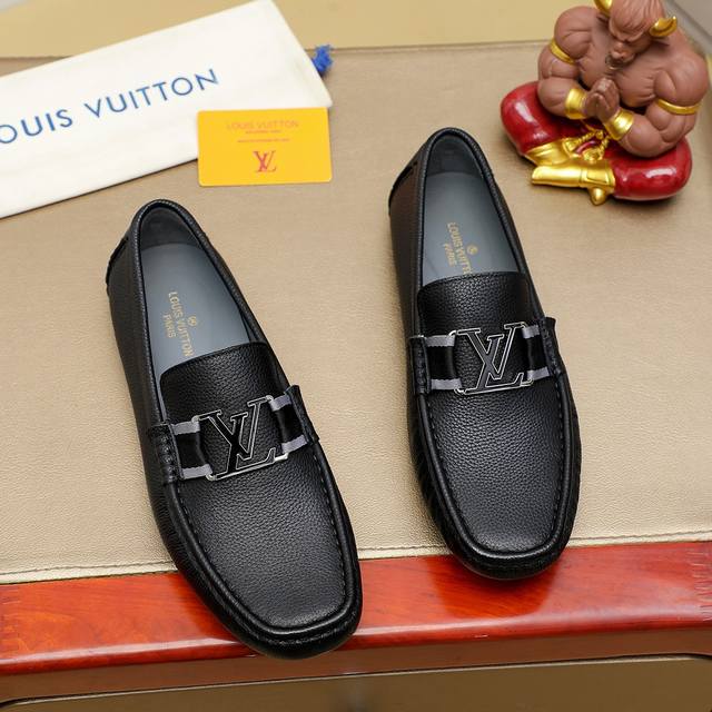 调工厂p价 男装男鞋 运动原单 Louis Vuitton 路易威登新款男士时尚休闲套脚鞋官网原版1:1开模原单品质，做工精细高端大气，休闲时尚头层采用进口牛皮