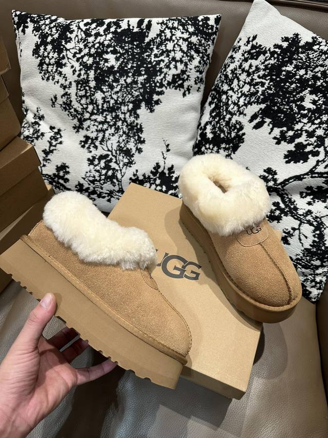 实价 Ugg 平底羊毛雪地靴 全羊毛雪地靴 原版拆解11 代购级 面料 原板材料 内里羊毛 Size35-40码