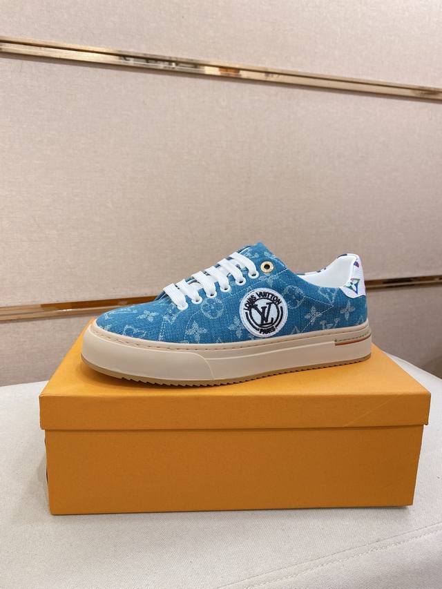 工厂p价 Louis Vuitton 路易威登 Lv 顶级新款专柜同步发售，鞋面意大利进口头层牛皮，全进口羊皮内里，完全1比1复刻，鞋底：原厂特供原版底，独家活