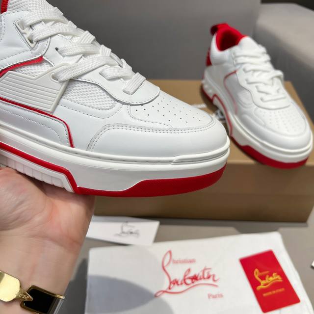 王俊凯 杨幂 许凯 张婧仪 丁程鑫 陈牧驰 王子异 同款Christian Louboutin路铂廷 新品 Astroloubi 男女同款厚底运动鞋红底鞋时尚与
