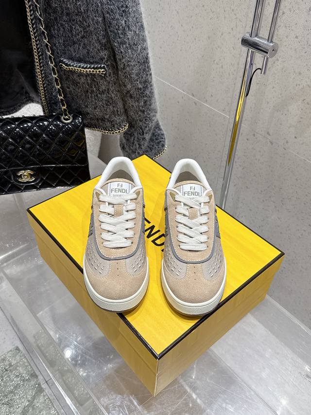 男10 Fendi 芬迪 2025Ss新款 Match系列情侣款滑板鞋篮球鞋休闲运动鞋 顶级版本原版购入开发做货 设计师Kim Jones打造的首款运动鞋Sne
