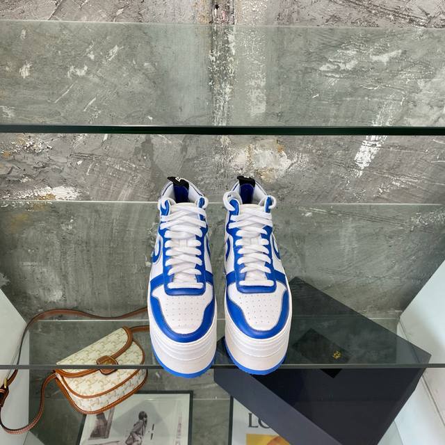 R13 厚底高帮运动鞋R13厚底鞋真的是Yyds 穿上瞬间增高5Cm秒变大长腿 暴走都不累脚，还不会硬真的贼舒服 码数：34-40