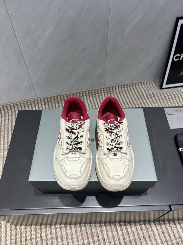 出厂:情侣 独家顶级版本 Balenciaga巴黎世家25Vs早春最新爆款运动休闲系列 情侣运动休闲鞋 原版购入开发，一比一做货Balenciaga 3Xl S
