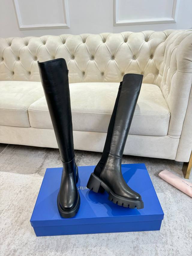 顶级版本 羊京 羊皮 升级款专柜同步 最经典的5050修腿靴 专柜断货王 面料：羊京 羊皮 内里：A级混种羊 大底：独家开模Ip发泡材质大底 原版底腰位很窄显秀