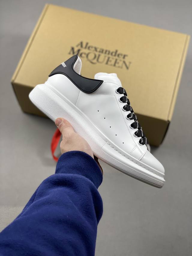 橙子出厂价 跑量主推款 Alexandermcqueen 亚历山大 麦昆 Mcq 情侣款小白鞋 厚底增高休闲鞋 运动鞋板鞋 热销经典款 男女同款 底厚：4.5C