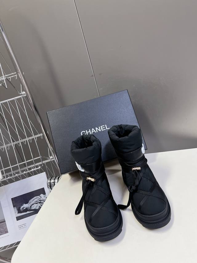 Chanel 香奈儿 Coco Neige小香 滑雪系列 增高鞋 滑雪鞋 雪地靴原版购入开发 做货 香奶奶这季的滑雪系列真的被抢爆 Jennie 同款打歌鞋 双