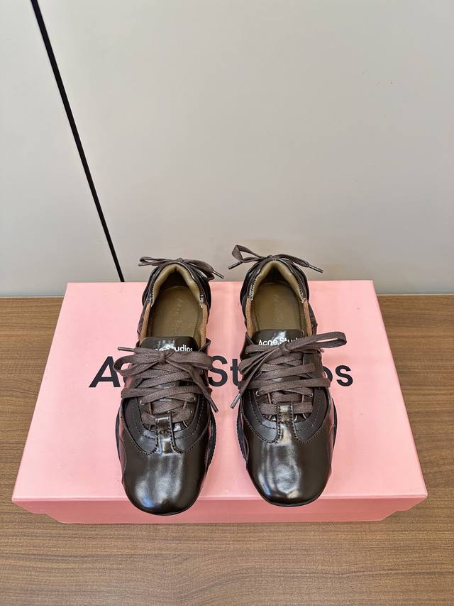 Acne Studios 最新断货王 废土芭蕾舞平底鞋 原版购入开发 鞋子趋势 Acne Studios 芭蕾舞鞋 Acne Studios新款芭蕾舞鞋又甜又街