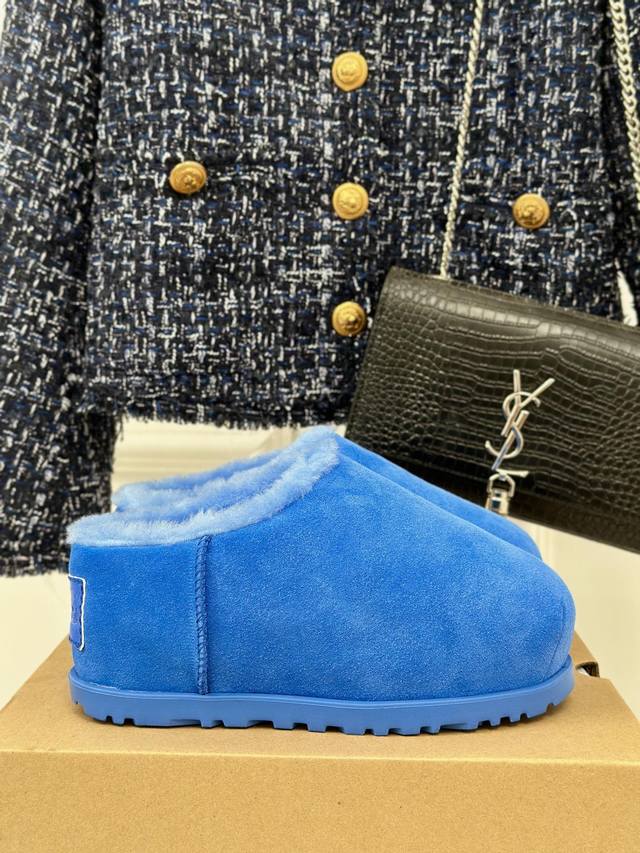厂价 Ugg 24Ss新品厚底马毛雪地靴 这无法抗拒的新时尚～今年的厚底系列真的是小个子的福音 轻便好穿，要温暖更要大长腿！显的腿超长，休闲又时髦，踩上去像掉进