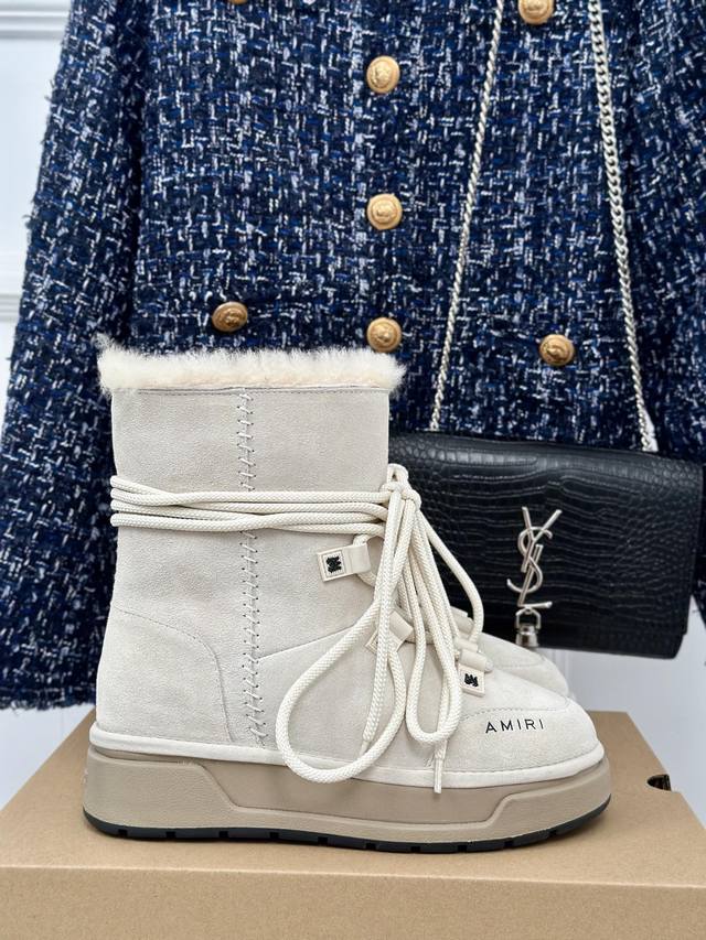 Marni｜玛尼24Ss新品厚底绑带雪地靴 这无法抗拒的新时尚～今年的厚底系列真的是小个子的福音 轻便好穿，要温暖更要大长腿！显的腿超长，休闲又时髦，踩上去像掉