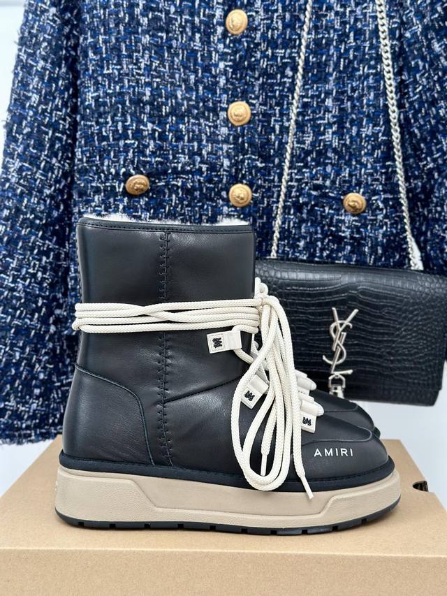 Marni｜玛尼24Ss新品厚底绑带雪地靴 这无法抗拒的新时尚～今年的厚底系列真的是小个子的福音 轻便好穿，要温暖更要大长腿！显的腿超长，休闲又时髦，踩上去像掉
